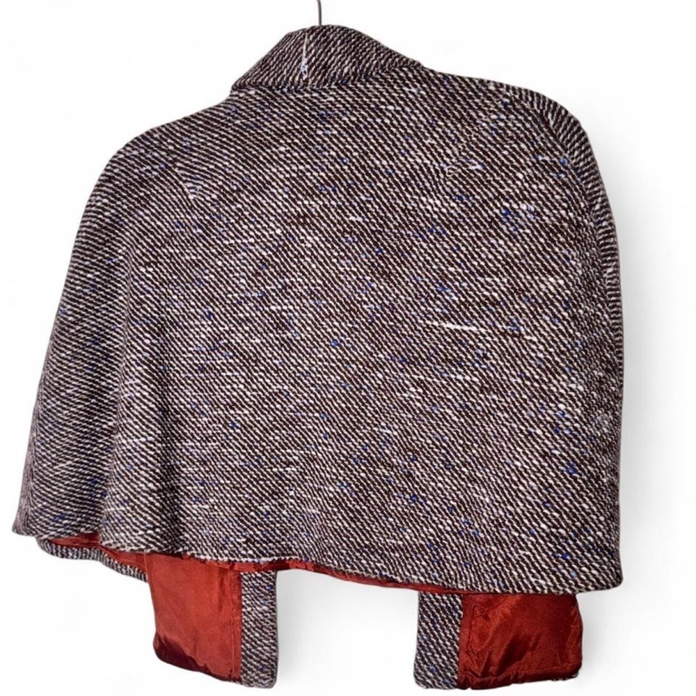 Women's Tweed Open Front Jacket - Picture 4 of 4